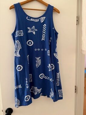 Vintage 90’s Nautical Print Dress